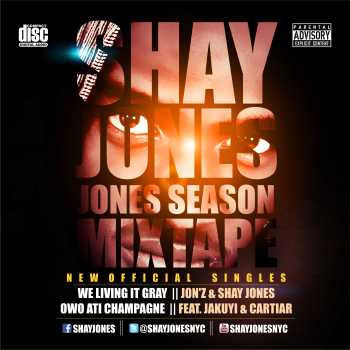 Shay Jones - WE LIVE IT ft. Gray Jon'z + OWO ATI CHAMPAIGN ft. Cartiair 'n' Jakuzzy Artwork | AceWorldTeam.com