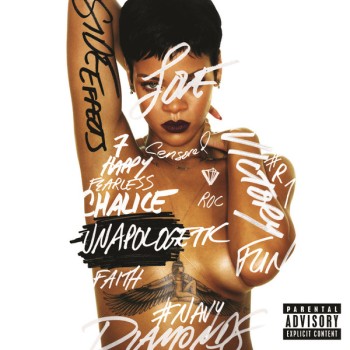Rihanna - Unapologetic Artwork | AceWorldTeam.com