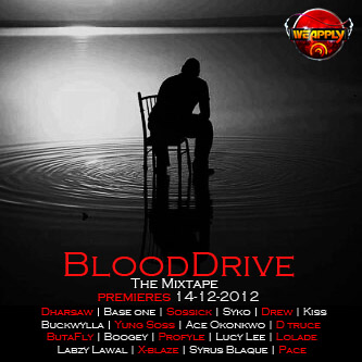BLOOD DRIVE The Mixtape Artwork