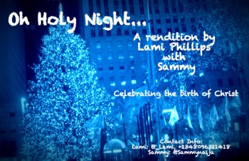 Lami Phillips 'n' Sammy - OH HOLY NIGHT Artwork | AceWorldTeam.com